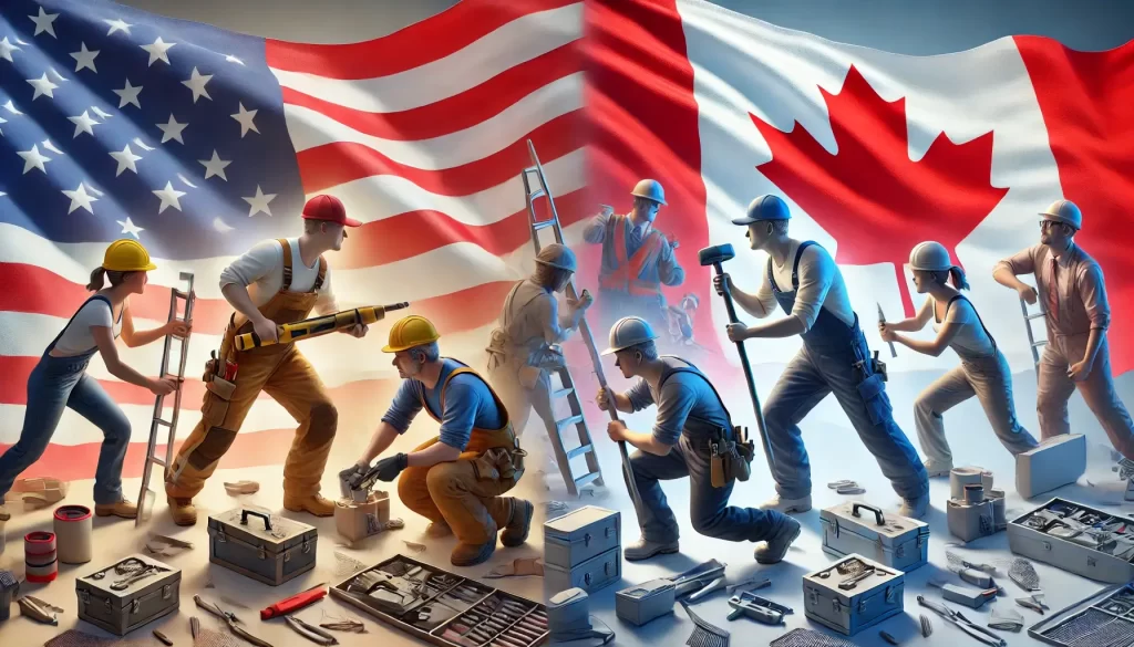 So sánh Mỹ và Canada