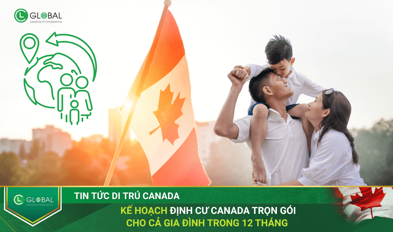 Kế Hoạch Định Cư Canada Trọn Gói Cho Cả Gia Đình Trong 12 Tháng
