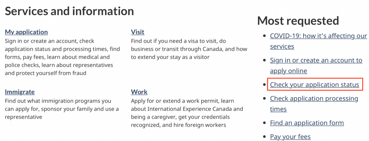 Hướng dẫn chi tiết cách kiểm tra tình trạng Visa Canada năm 2023 L&C Global