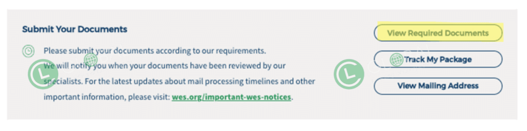 HƯỚNG DẪN CHI TIẾT QUY TRÌNH XIN HỒ SƠ NỘP WES