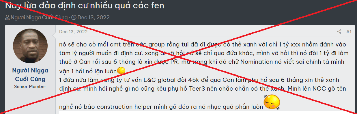 L&C Global lừa đảo
