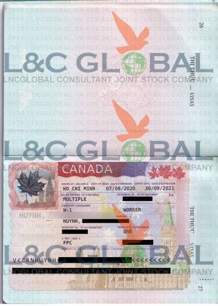 a close up of a passport